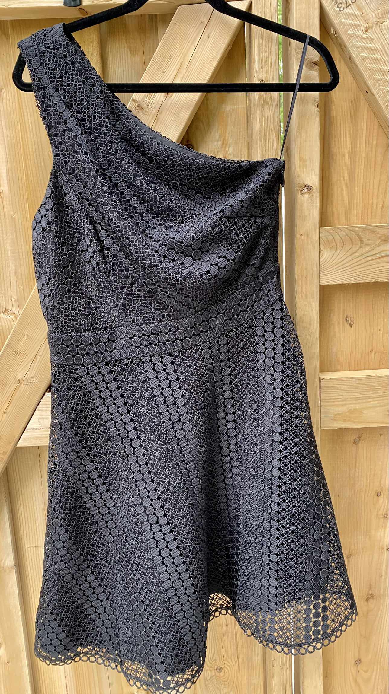 New w Tags Little Black lace party dress size medium image indicator(3)