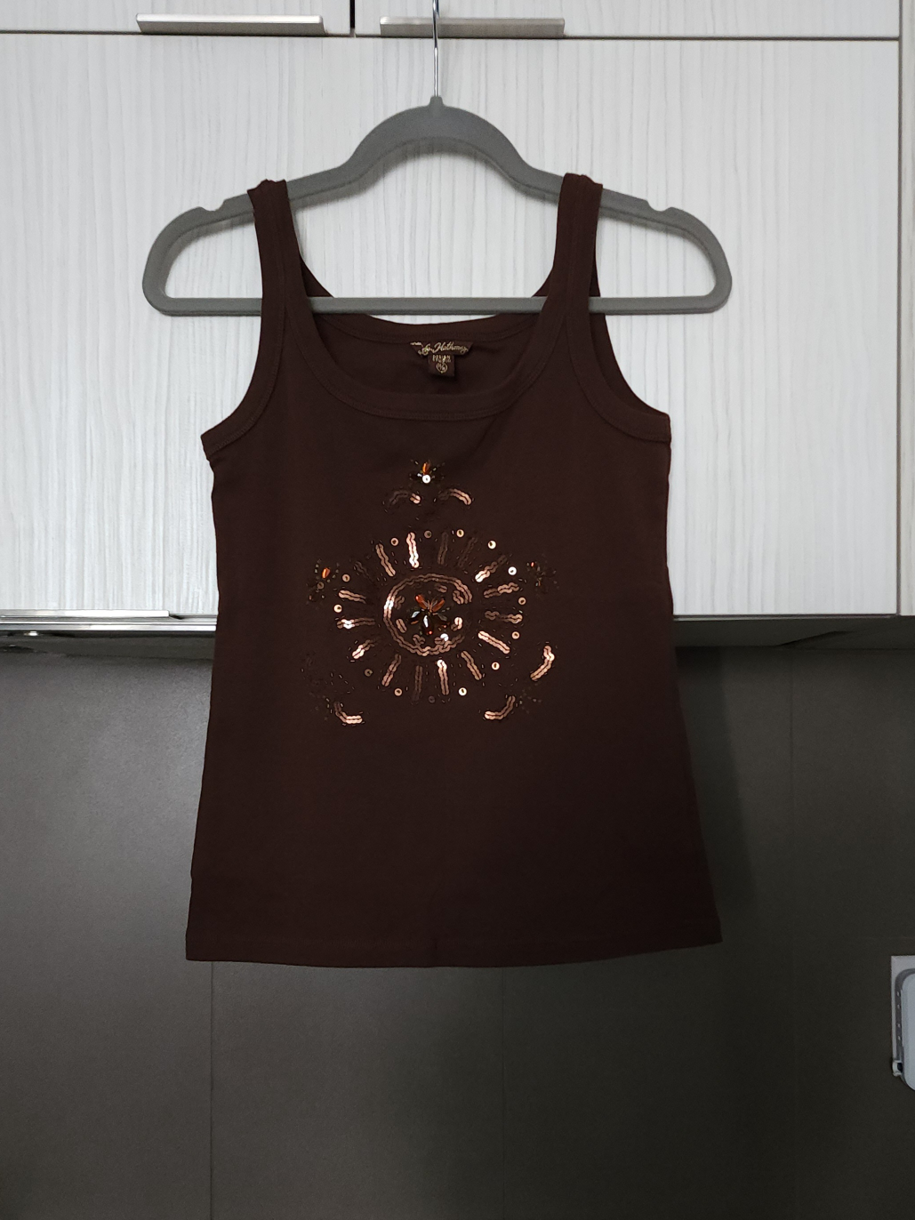 cardigan Size S & 2 Tops size S/m & long skirt Size M image indicator(8)