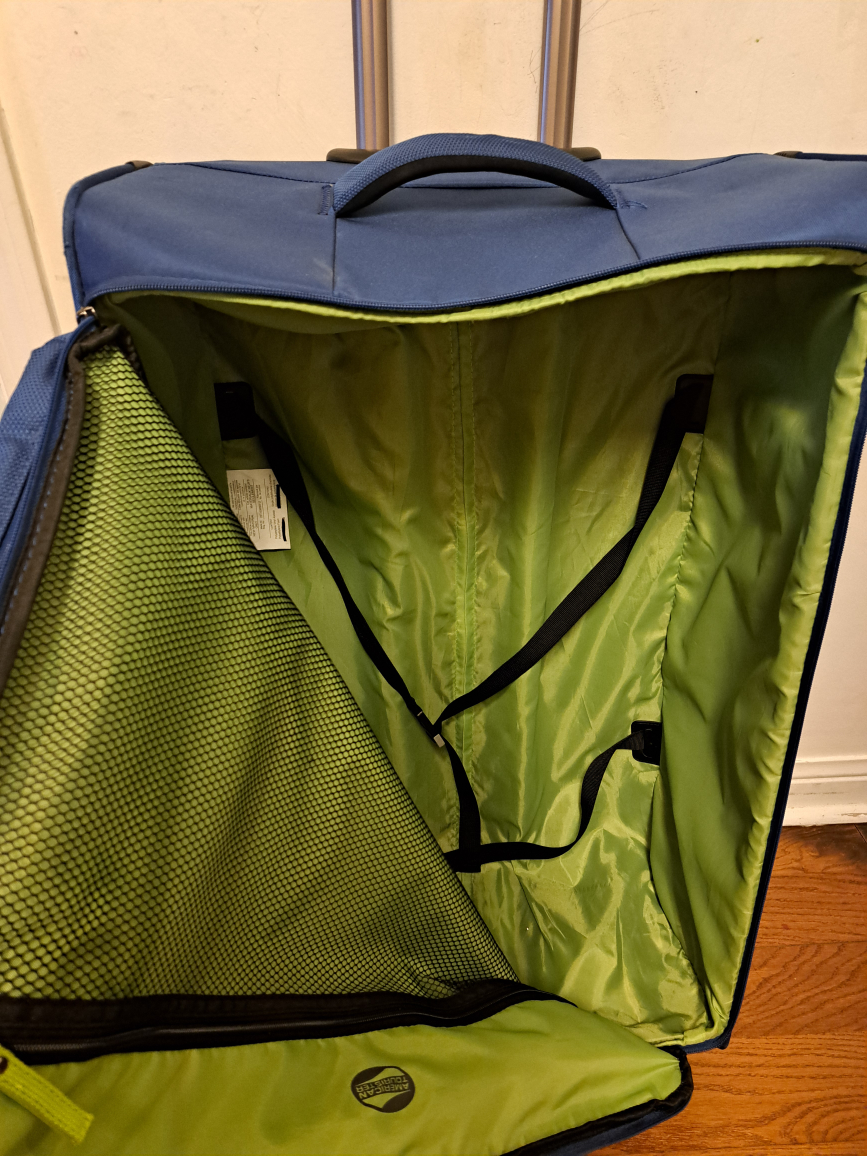 Strong Light Suitcase Luggage Holds 50 lbs Pounds - photo 4