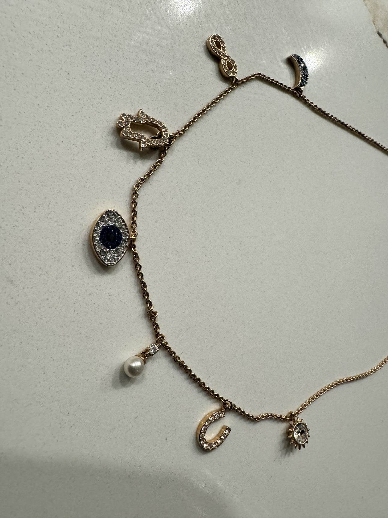 Swarovski charm necklace - photo 2