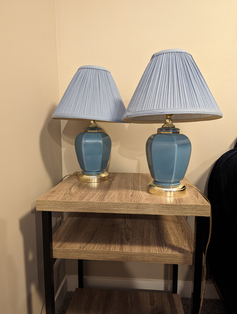 Vintage Side Table Lamps