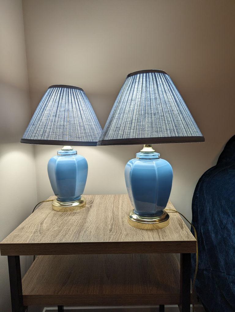 Vintage Side Table Lamps - photo 2