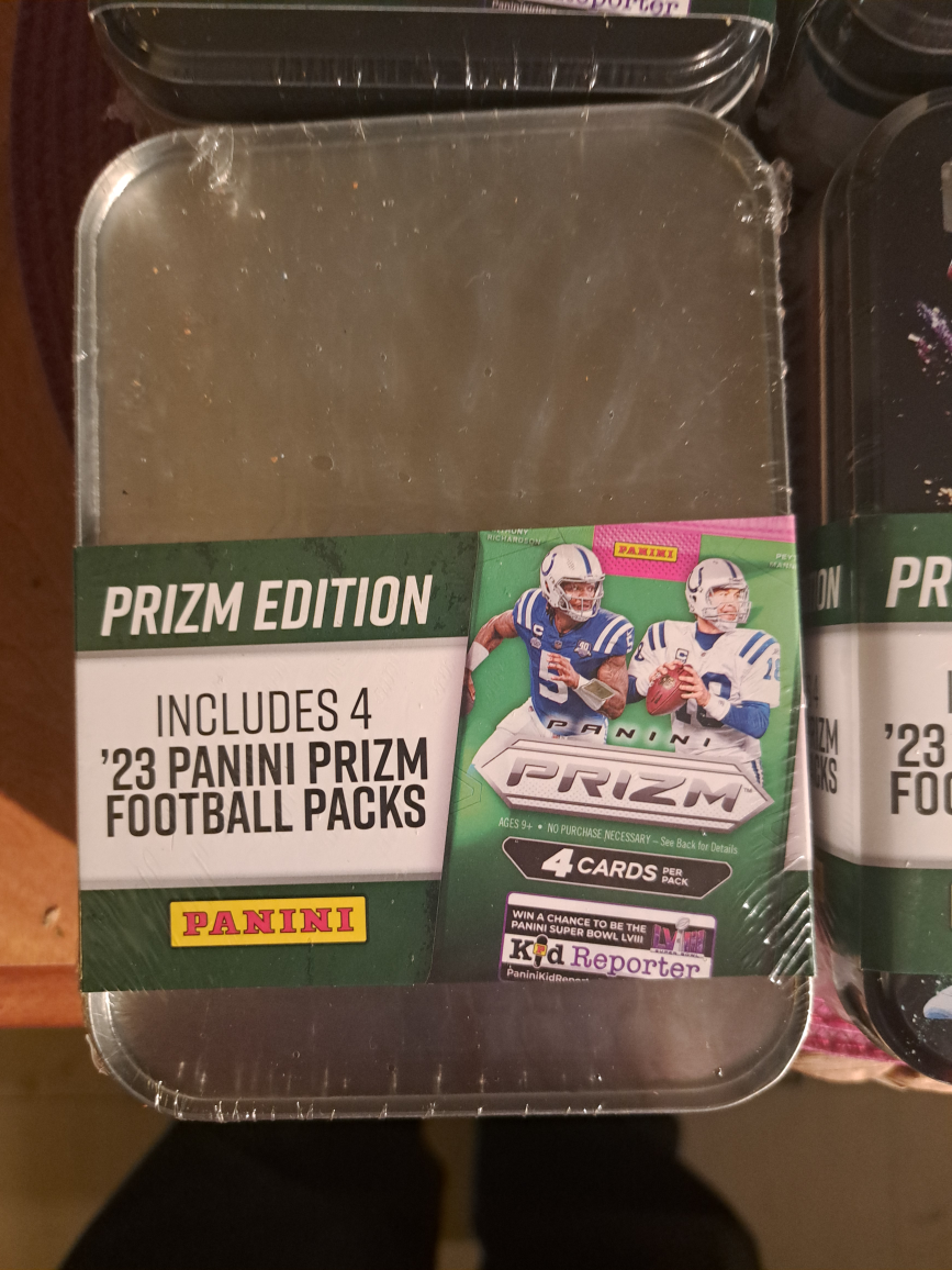 Panini 2023 NFL Championship Collection Tin Prizm Edition - photo 2