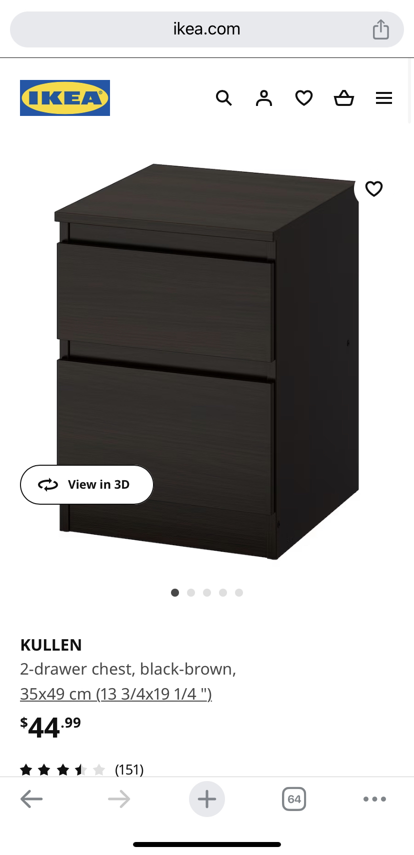 IKEA Night Stand - photo 3