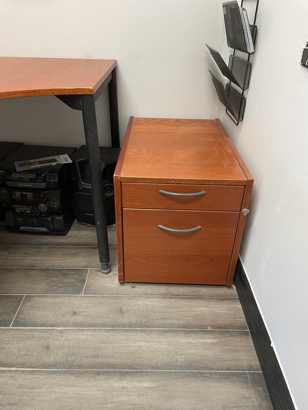 IKEA Desk and Mobile Pedestal - photo 3