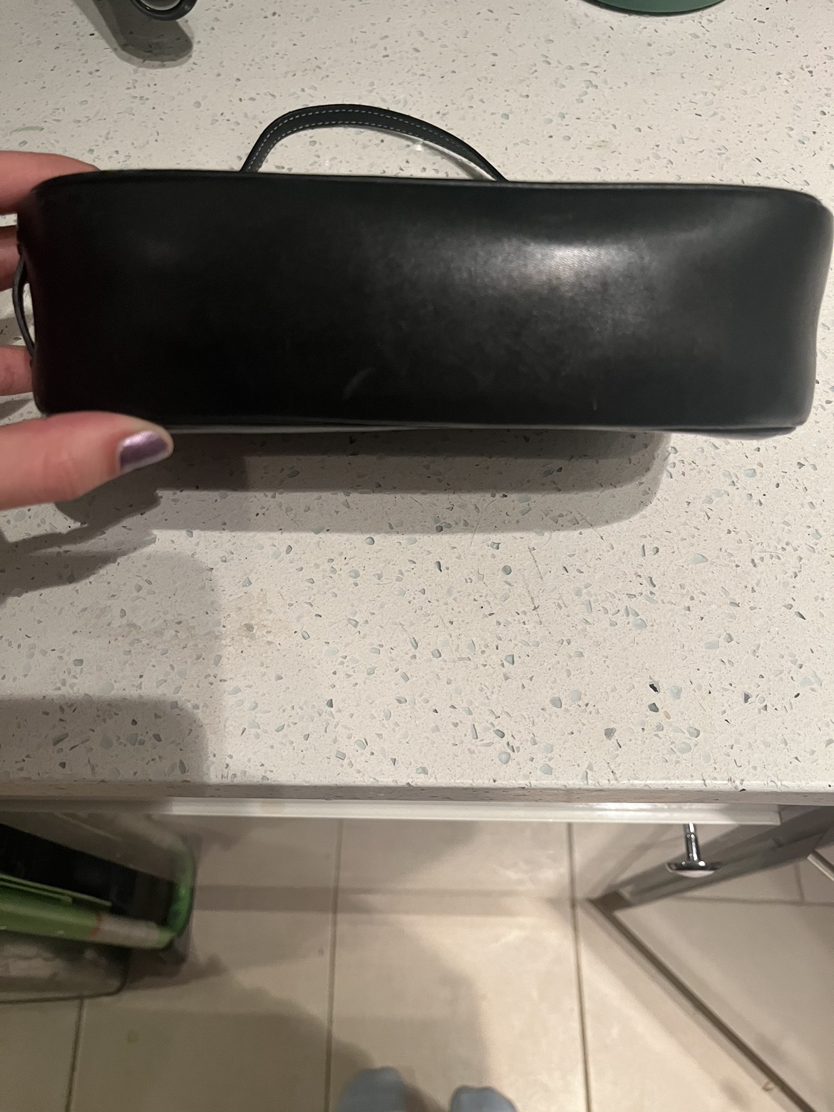 Black mini coach monogram purse - photo 3