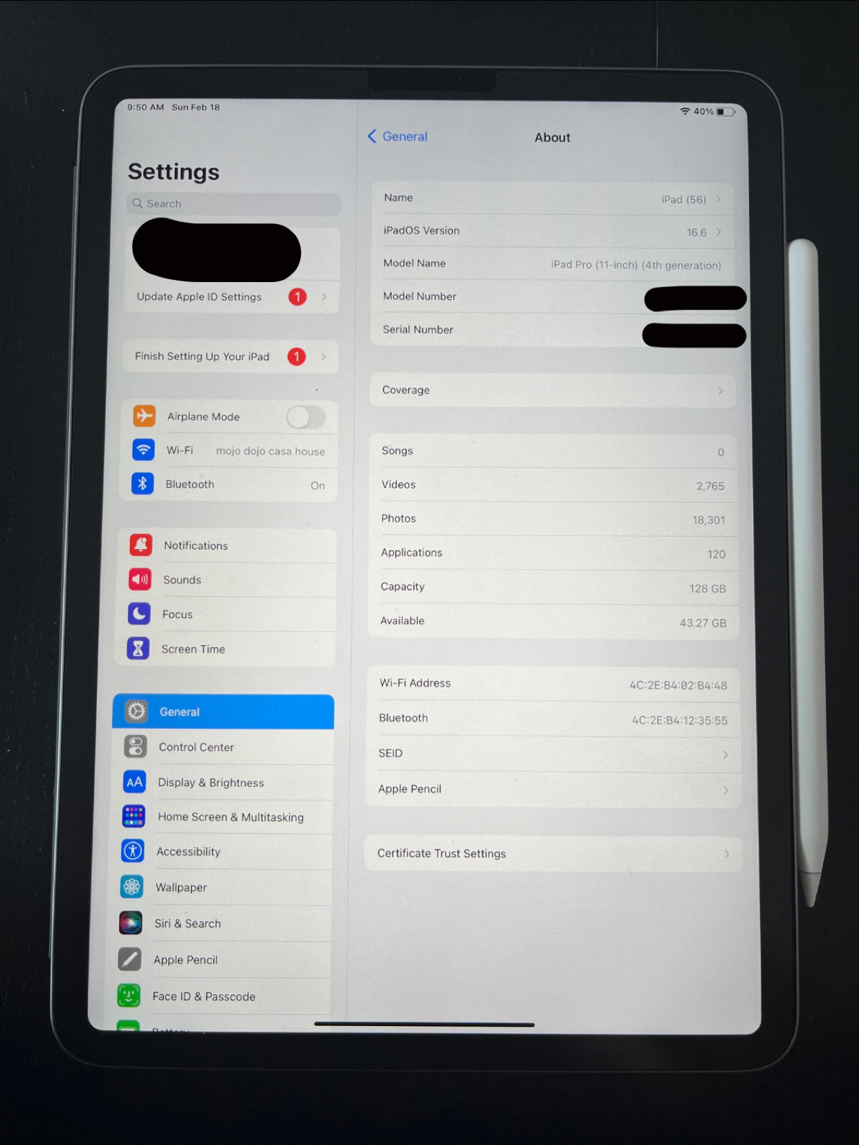 iPad Pro 11” 4th Gen (128gb) M2 Chip - photo 3