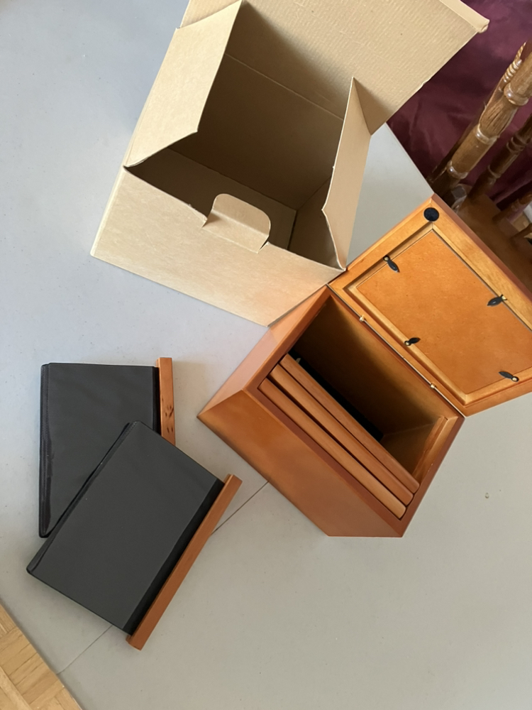 BRAND NEW !!! 🏈Photo album in the wooden box image indicator(2)