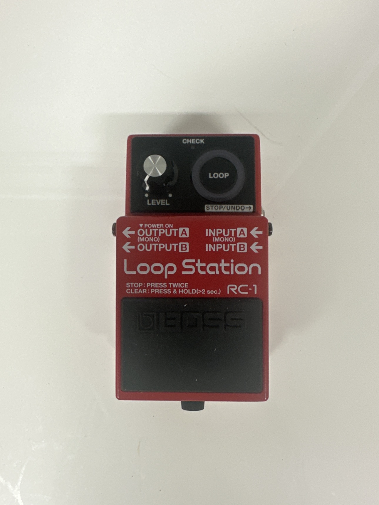 Rc-1 guitar loop station BOSS