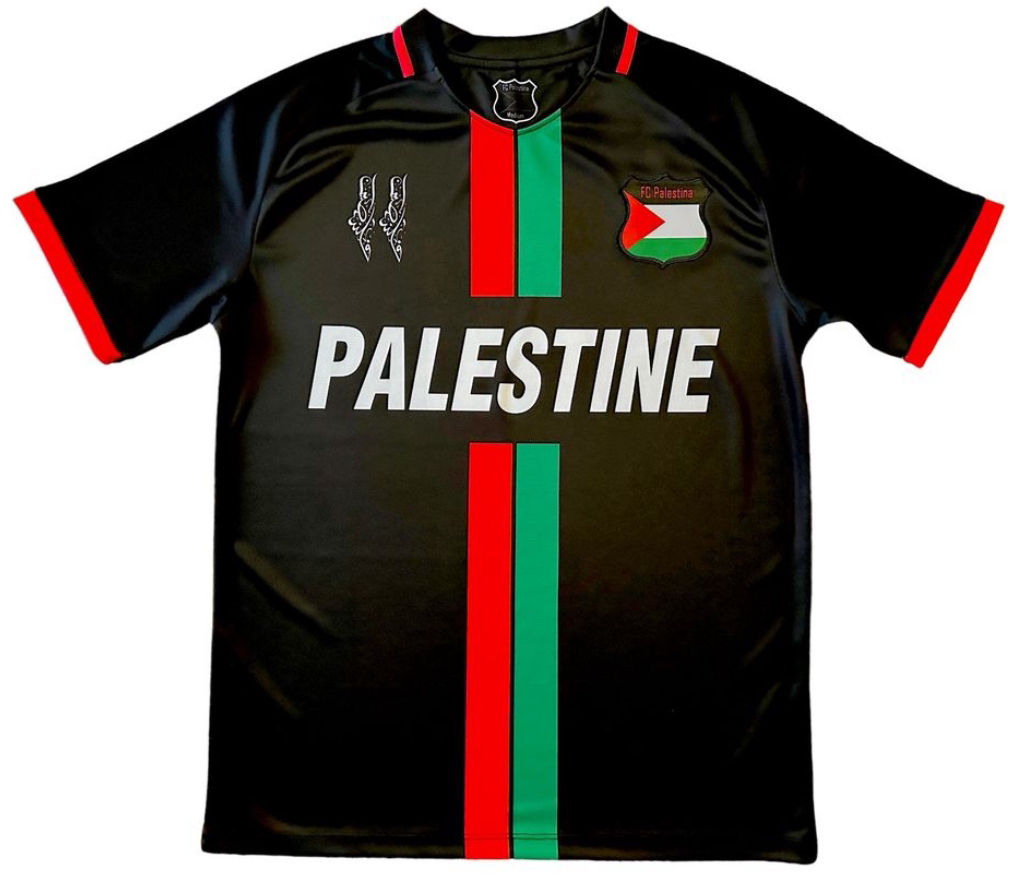 Palestine Shirt / Jersey- Black & White - unisex - photo 4