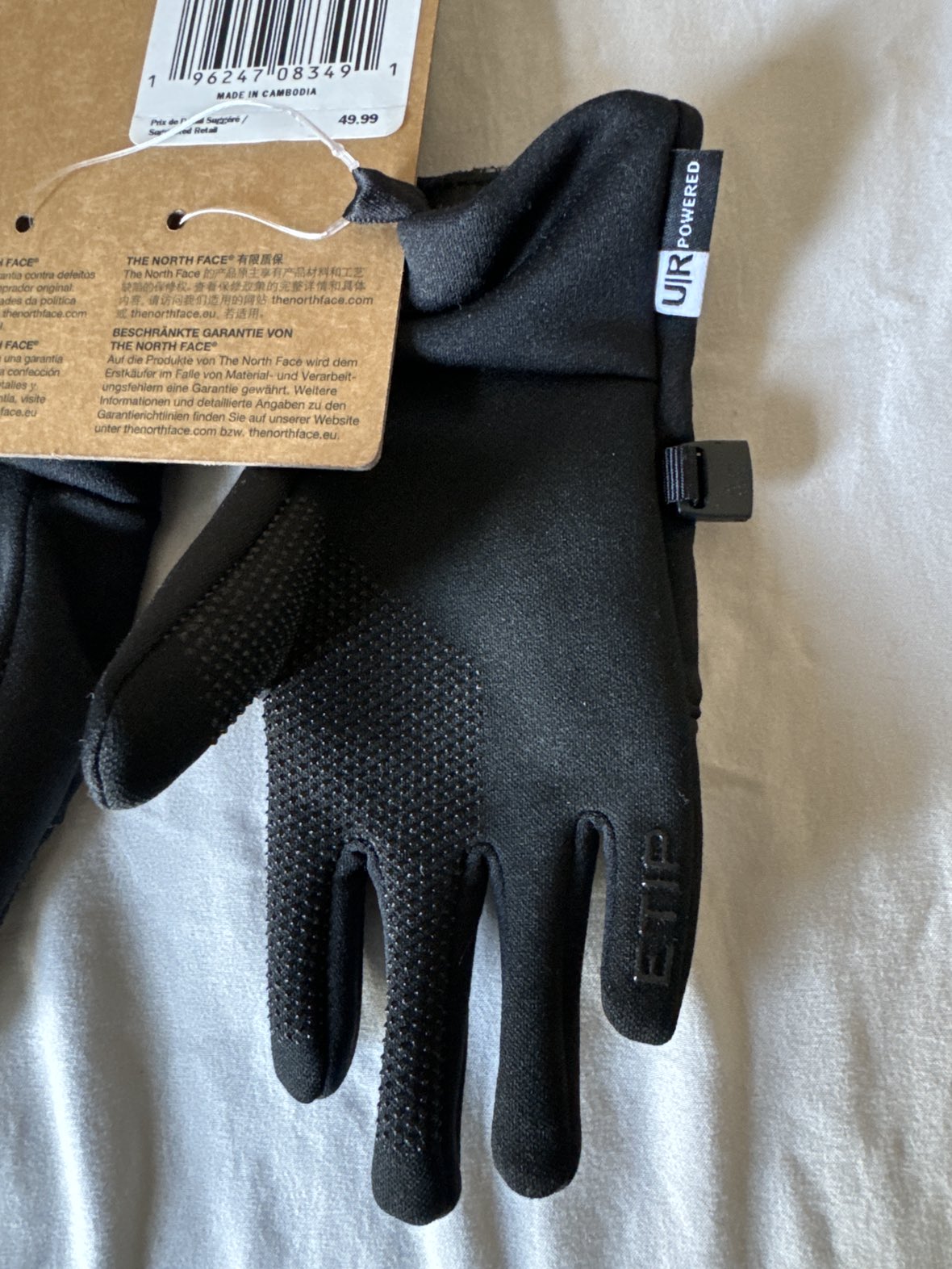 The North Face ETip Glove - Black - Kids Medium (NEW) - photo 4