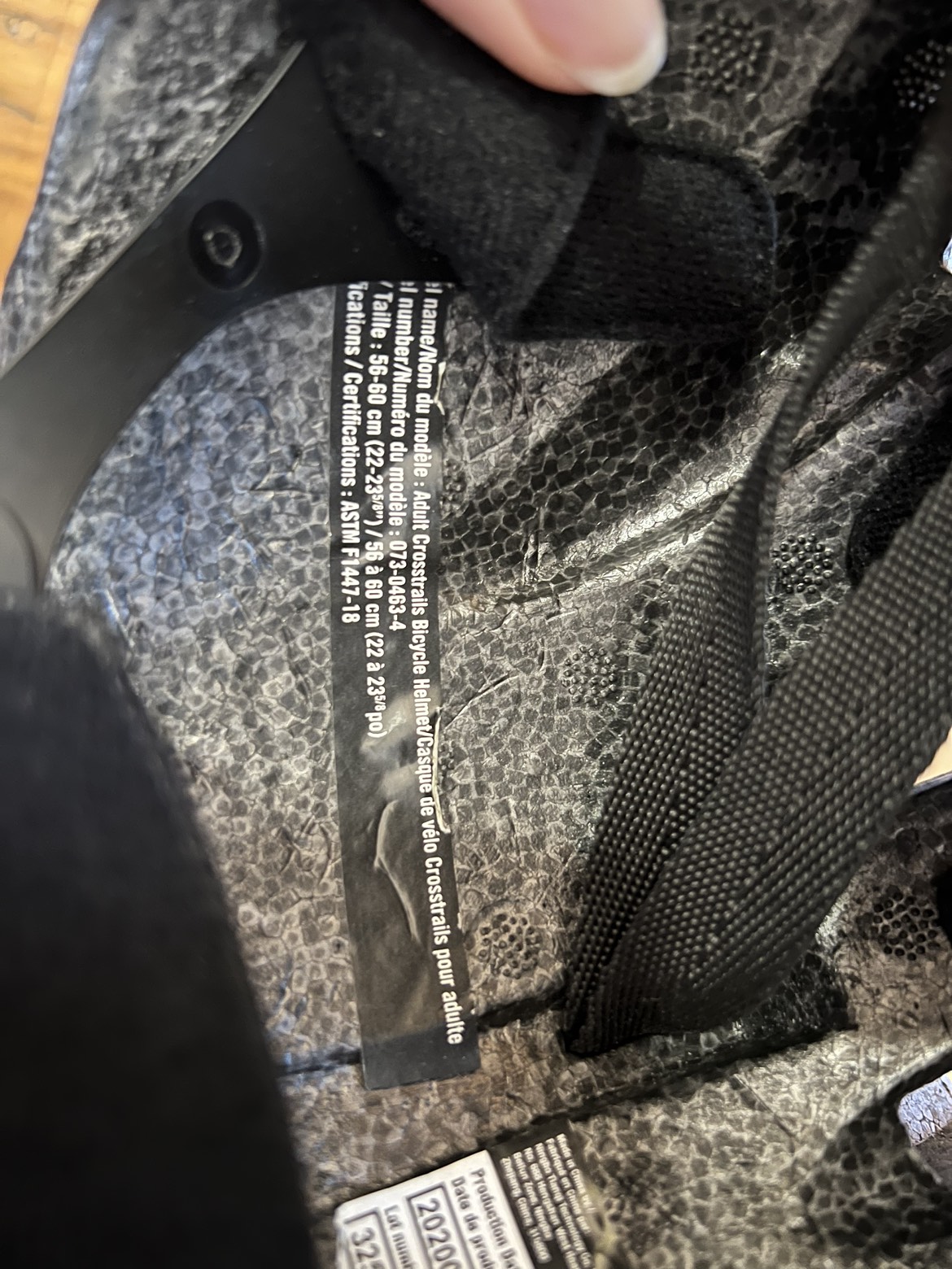 Adult bike helmet - photo 4