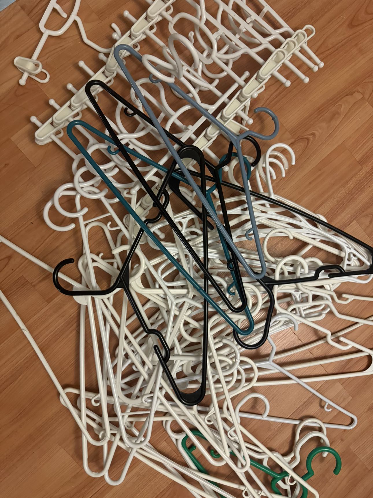 Free plastic hangers