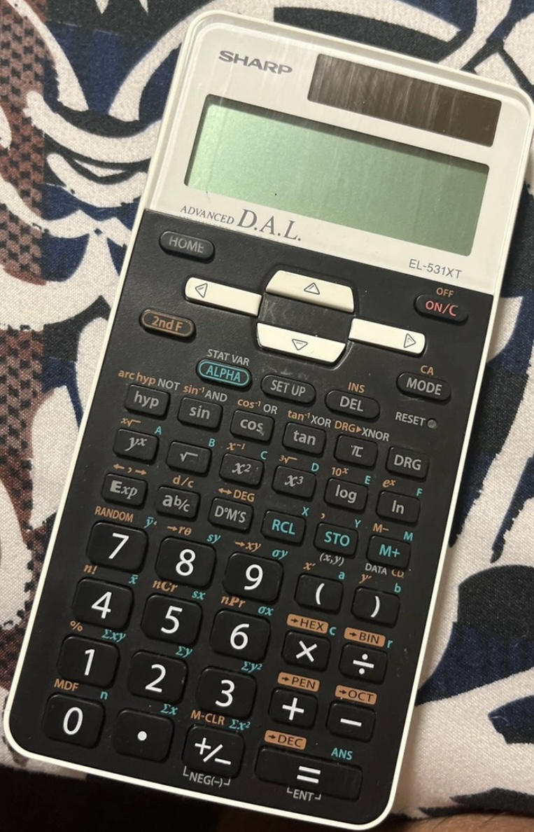 Sharp EL -531 XT scientific Calculator thumbnail