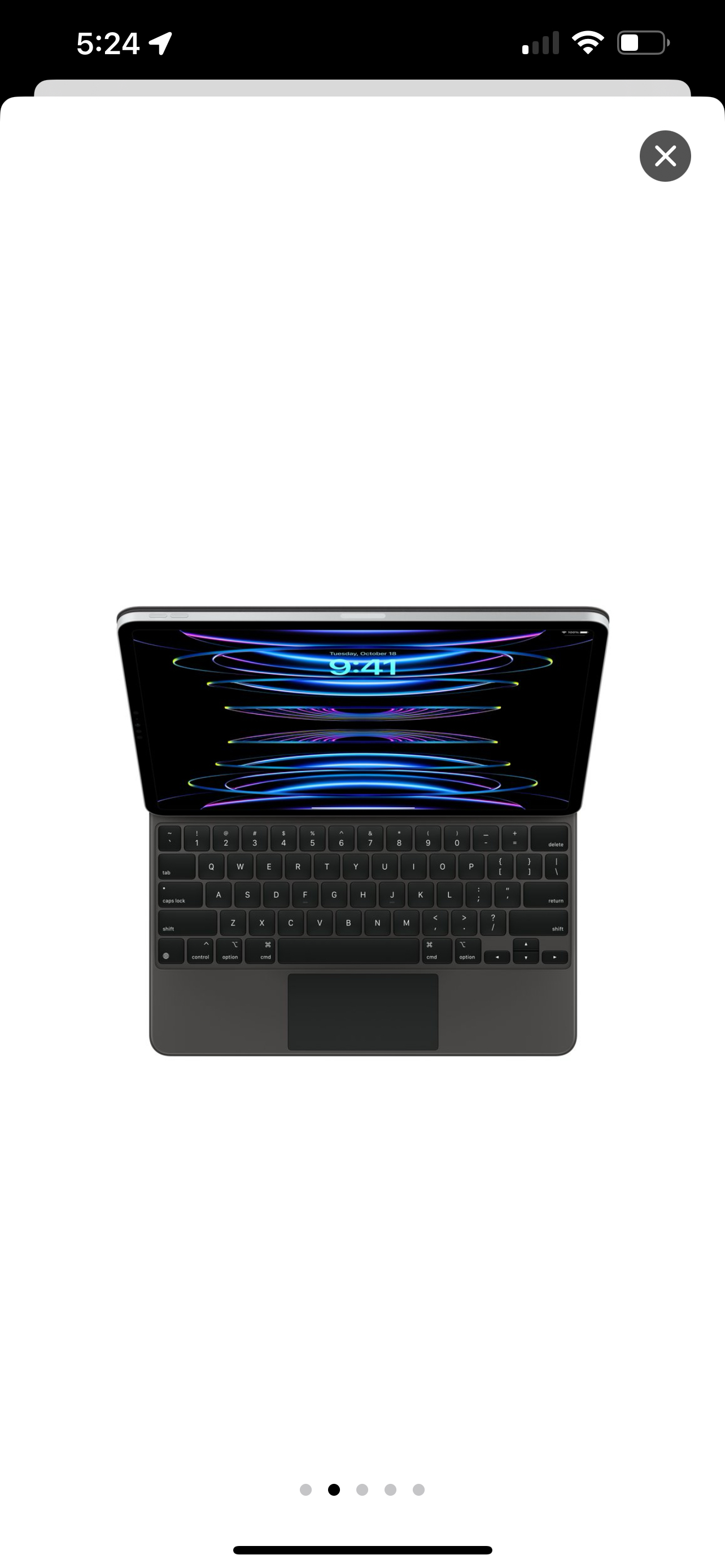Magic Keyboard for iPad Pro 11-inch - photo 2
