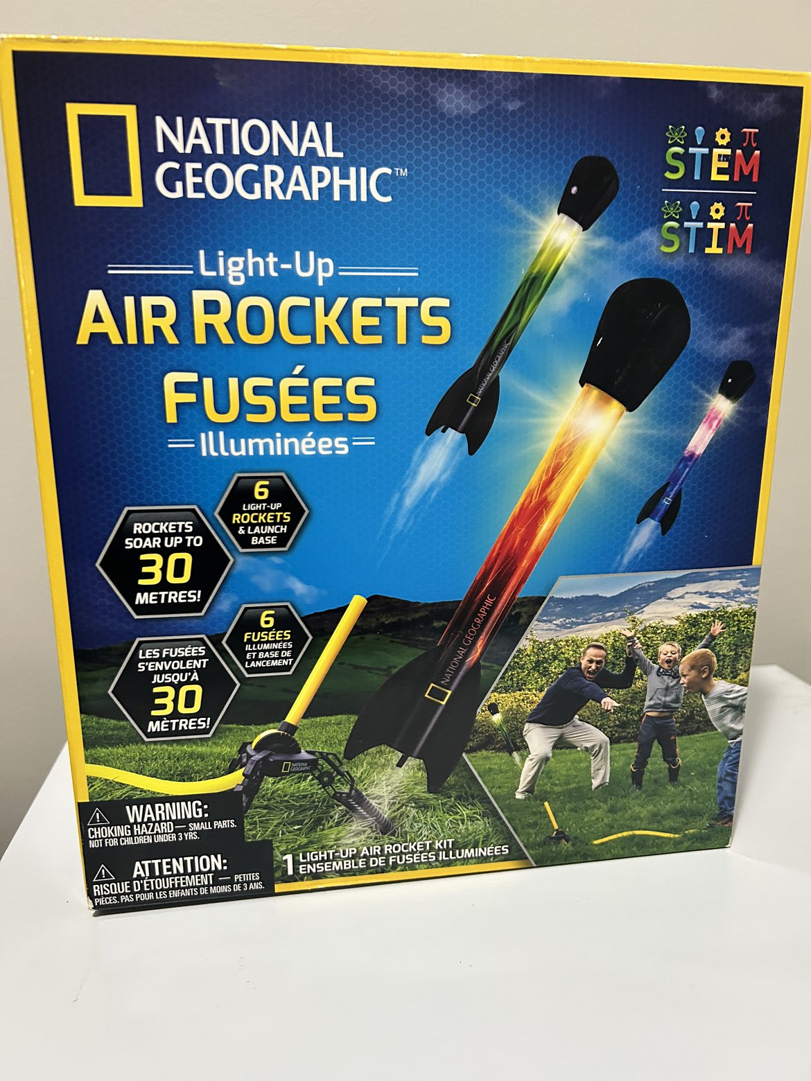 Air rockets not used