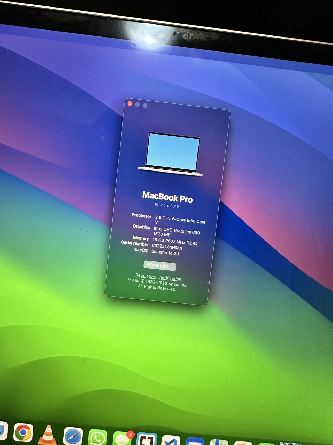 2019 MacBook Pro 16 inch - photo 3