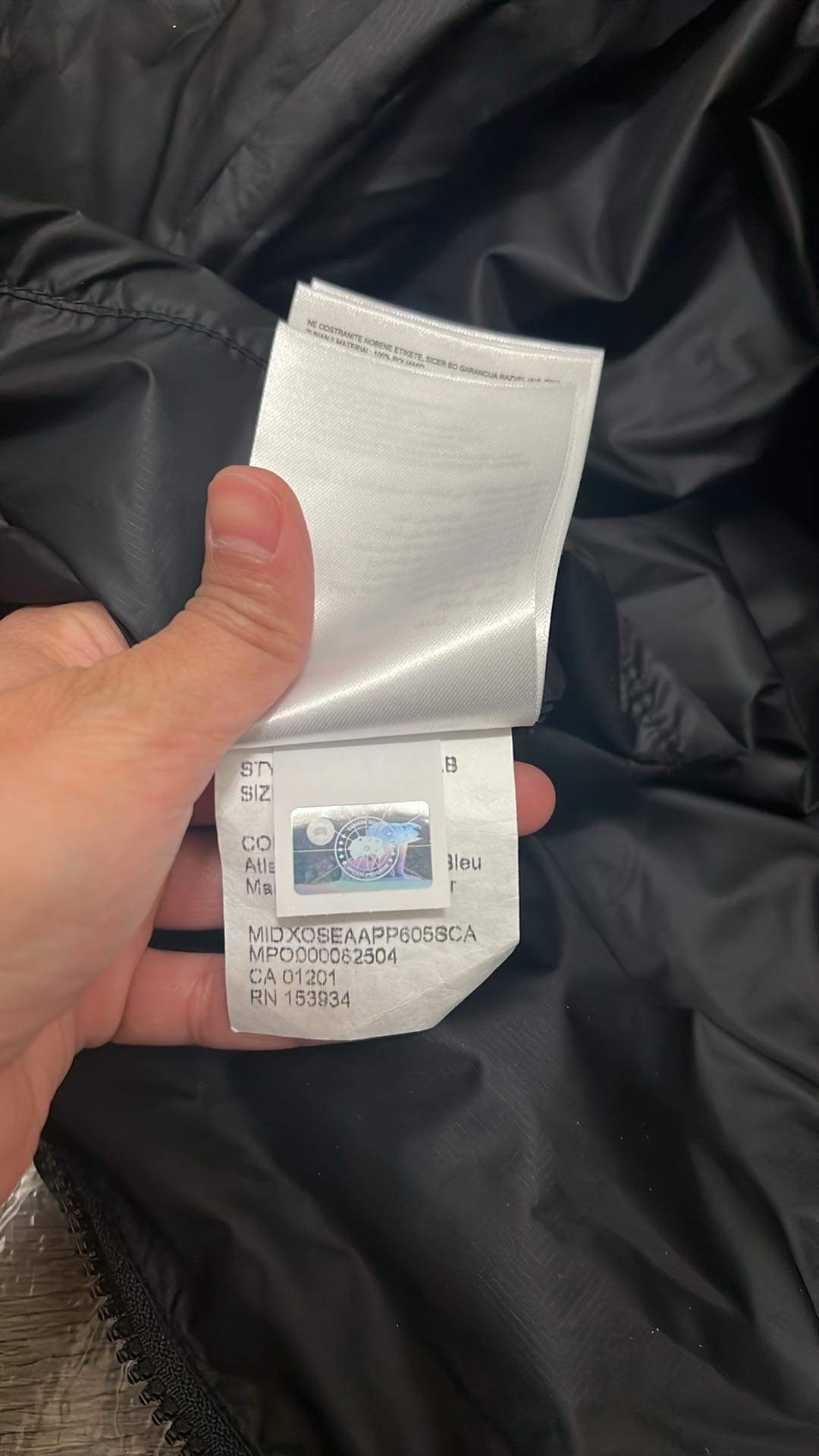 Canada goose Women's Mackay reversible light weight jacket new image indicator(5)