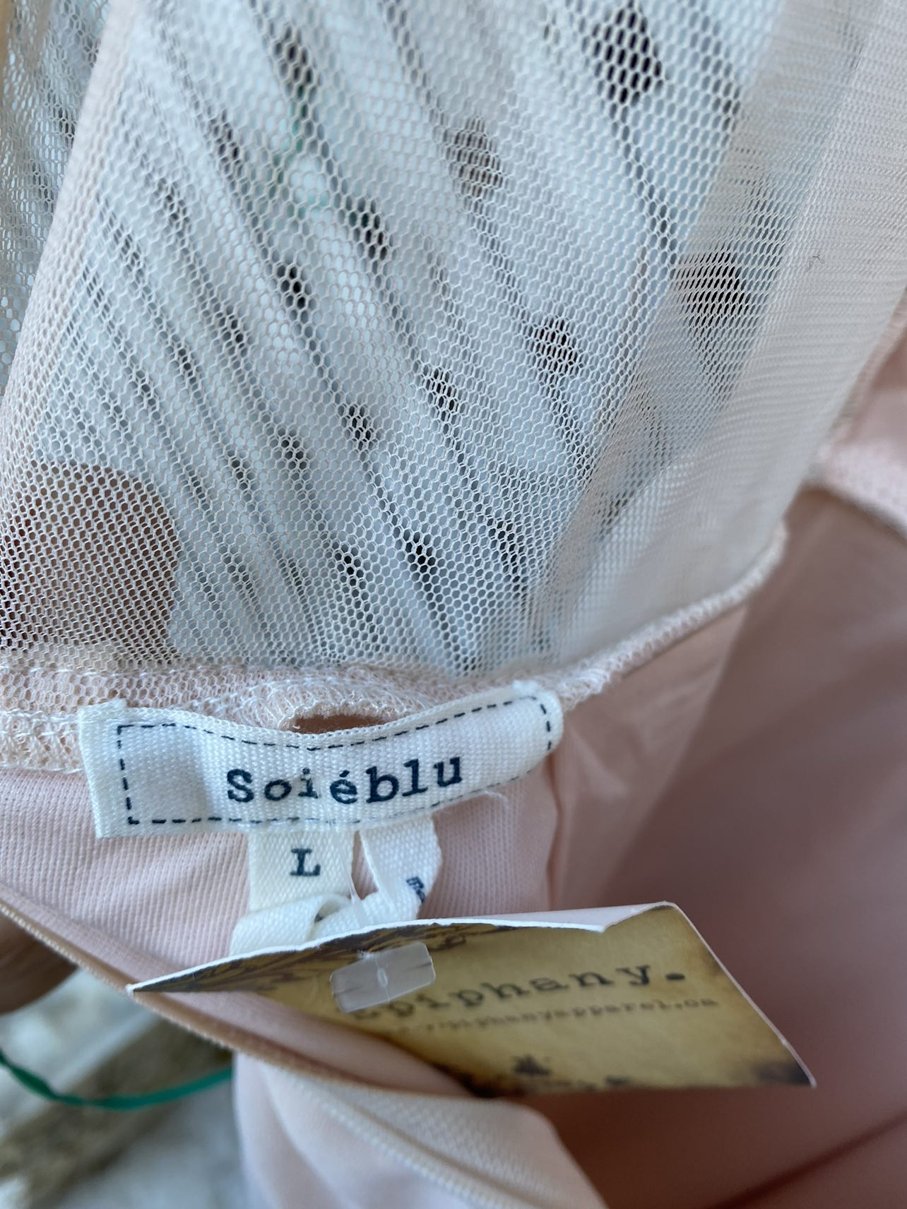 New w/Tags Blush full Length, Formal  Party Gown, size Large image indicator(5)