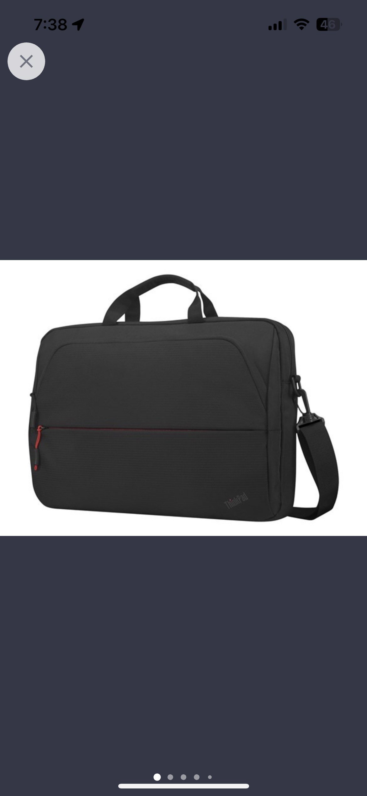 BRAND NEW IBM Lenovo ThinkPad ESSENTIAL TOPLOAD (Eco) LAPTOP BAG thumbnail