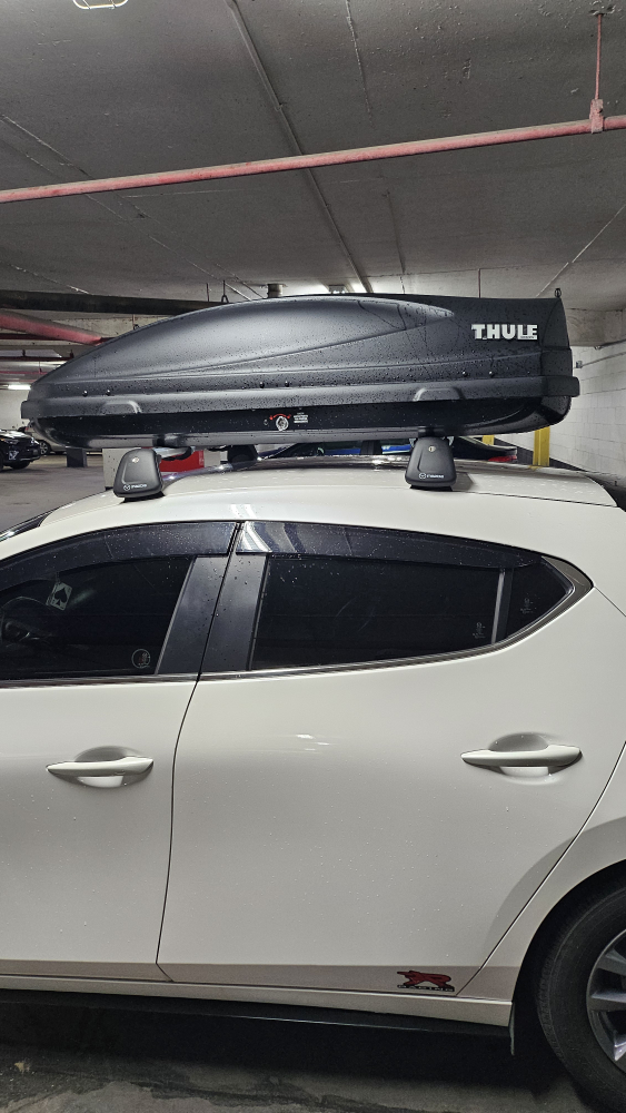 thule cargo box in excellent condition for sale