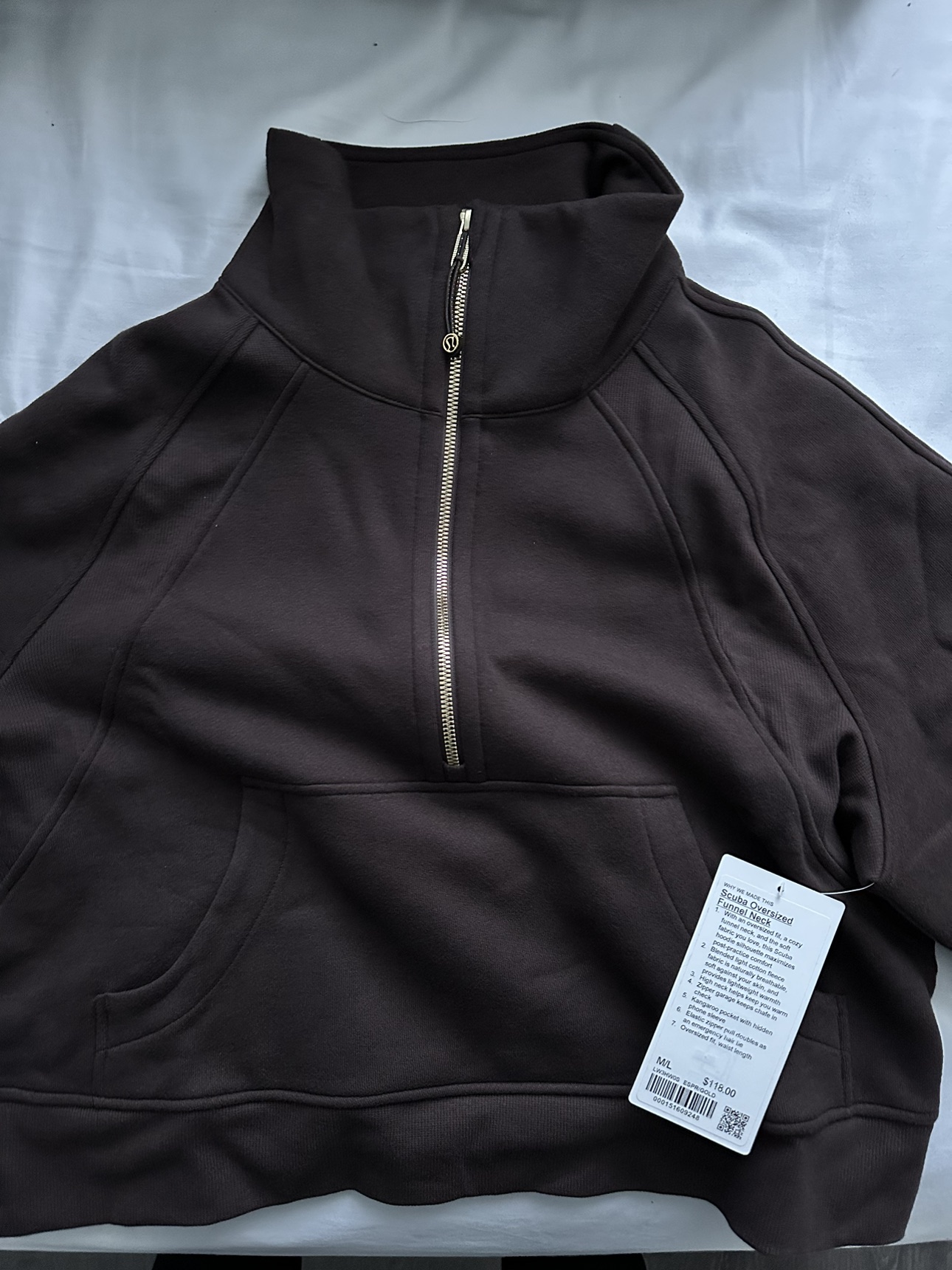 Lululemon Scuba Oversized Funnel Neck - photo 2