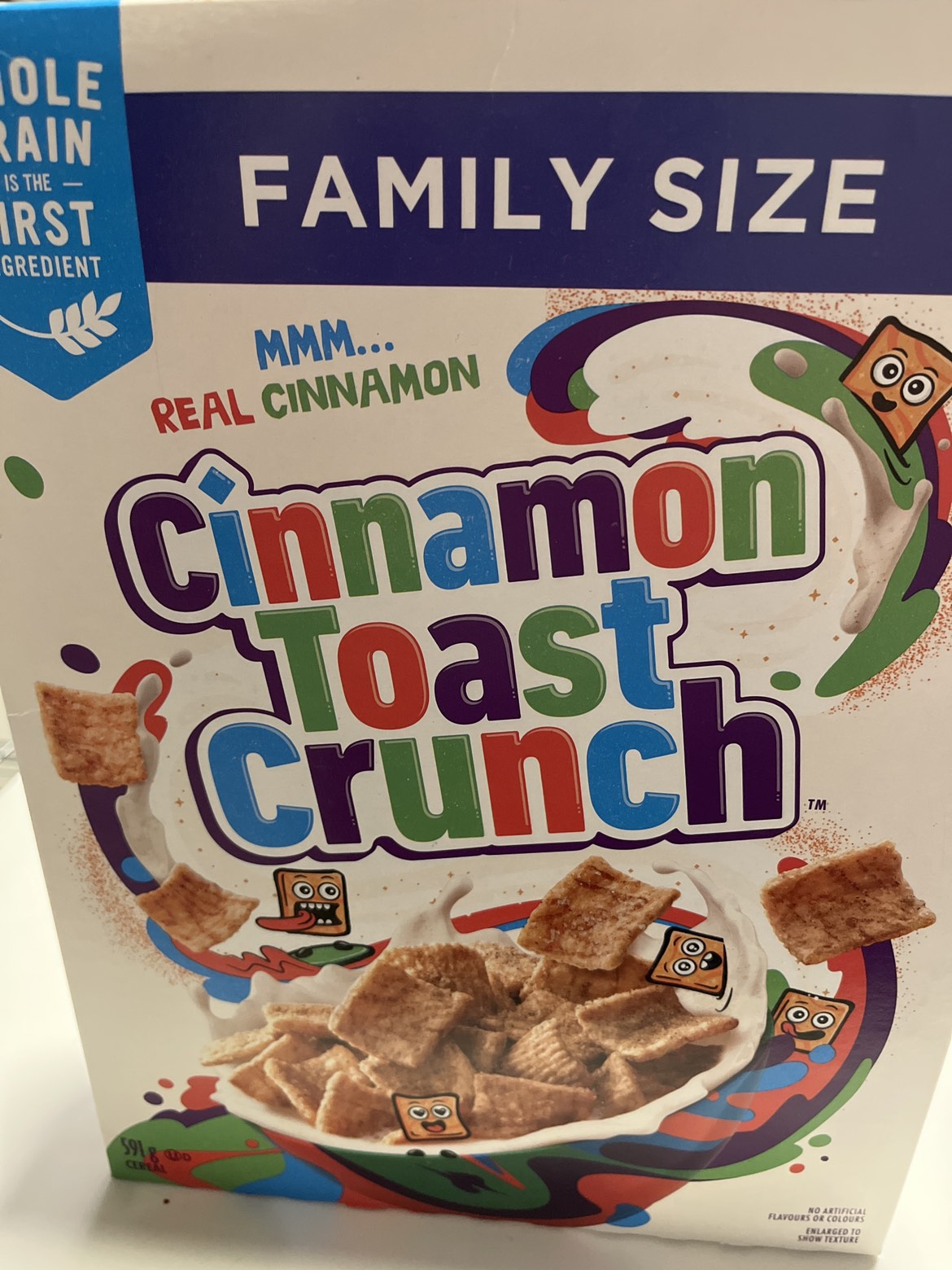 Freecycle - New (unopened) Cinnamon Toast Crunch