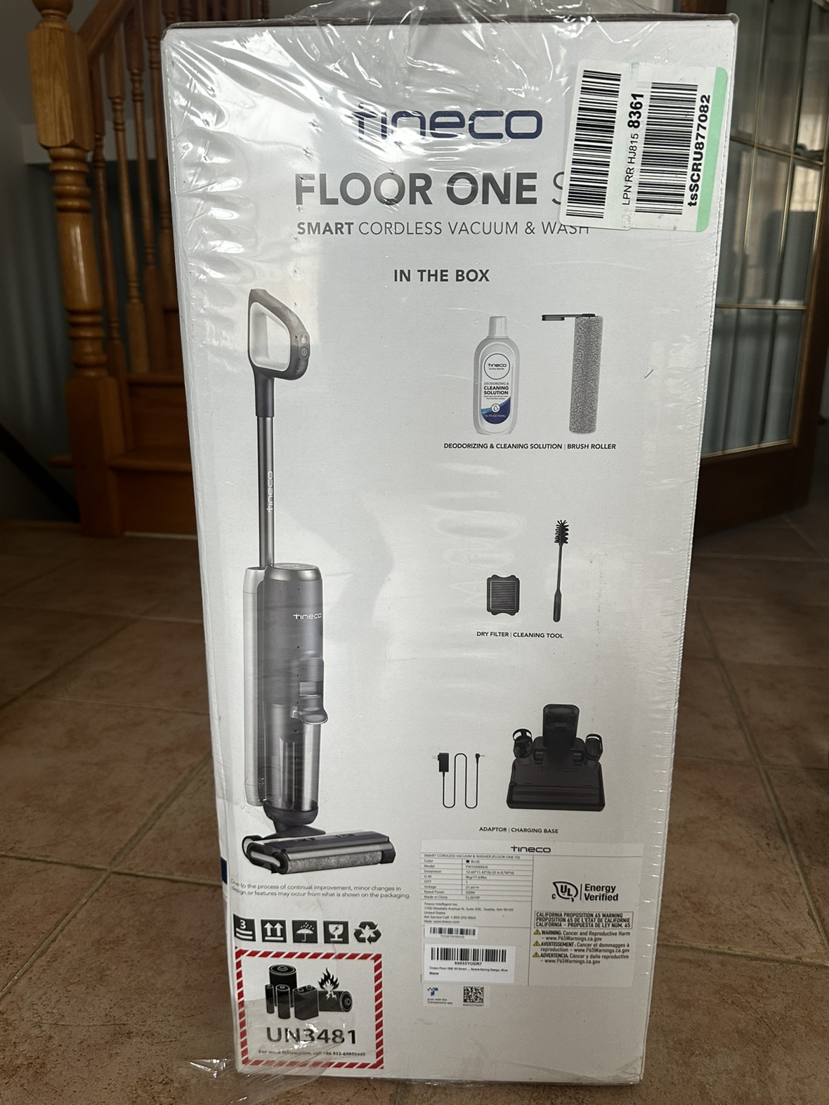 Brand New Tineco Floor One S5 Smart Cordless Vacuum & Wash image indicator(4)
