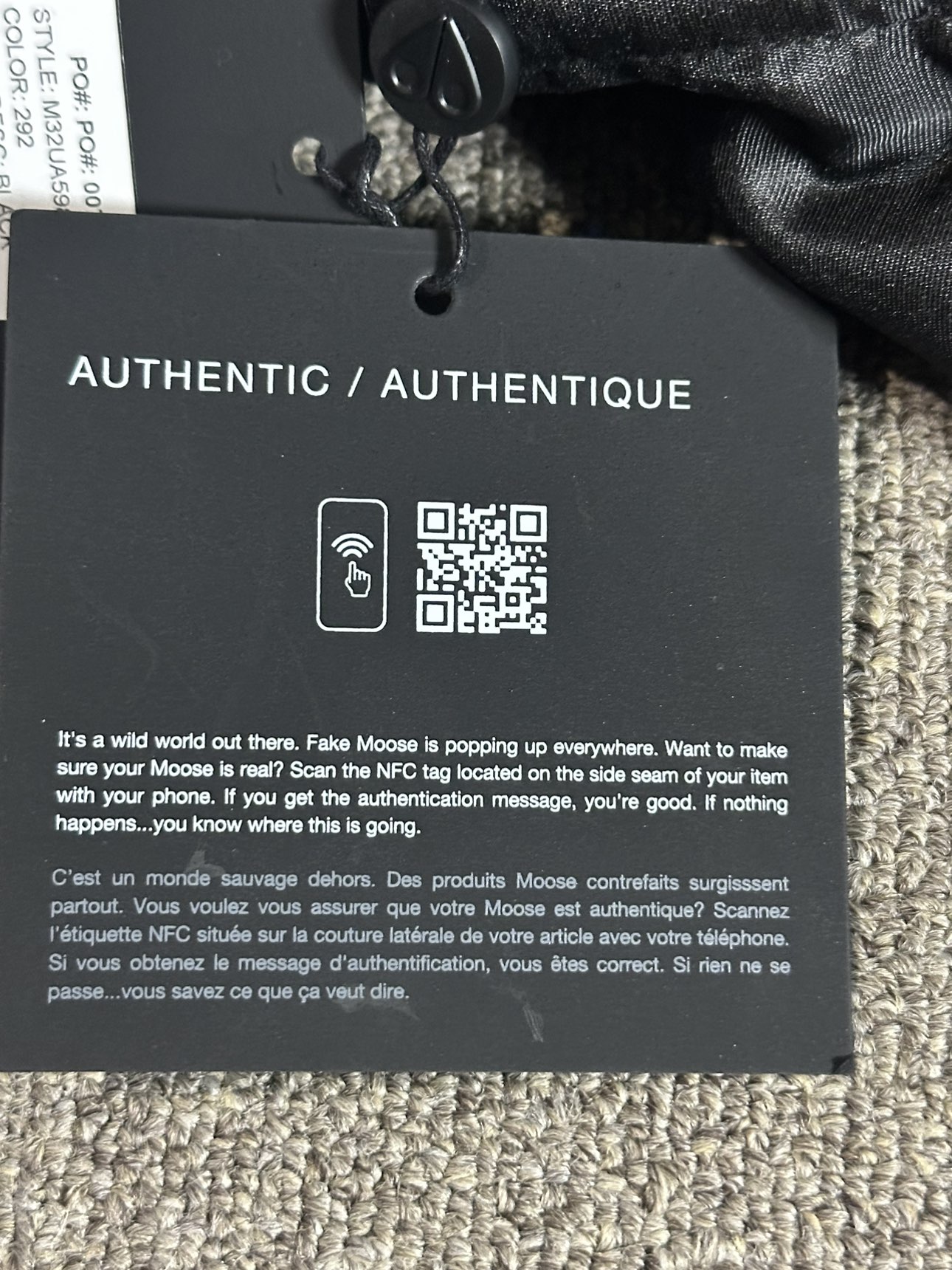 MOOSE KNUCKLE puffed scarf image indicator(6)