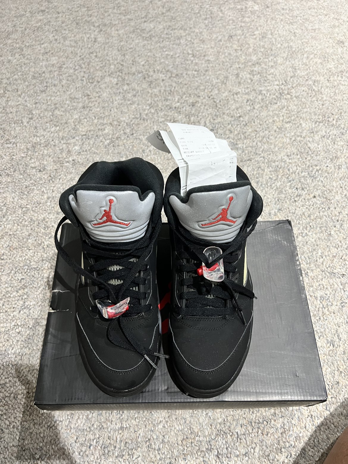 Jordan 5 metalic size 9.5. Condition 9.5/10 - photo 2