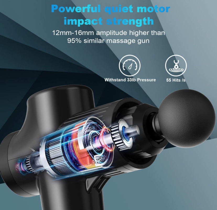 Muscle Massage Gun Deep Tissue Percussion Massager image indicator(6)