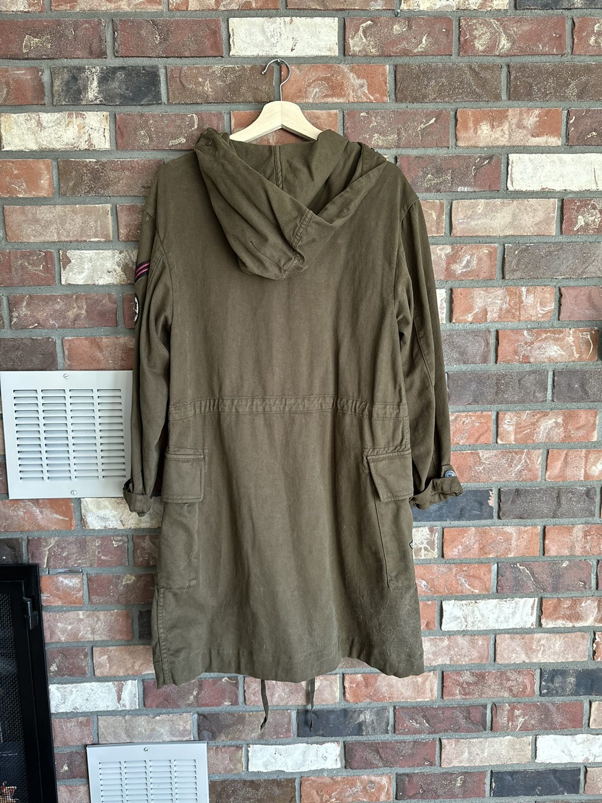 *NEW* ZARA Military Hooded Long Jacket - photo 2