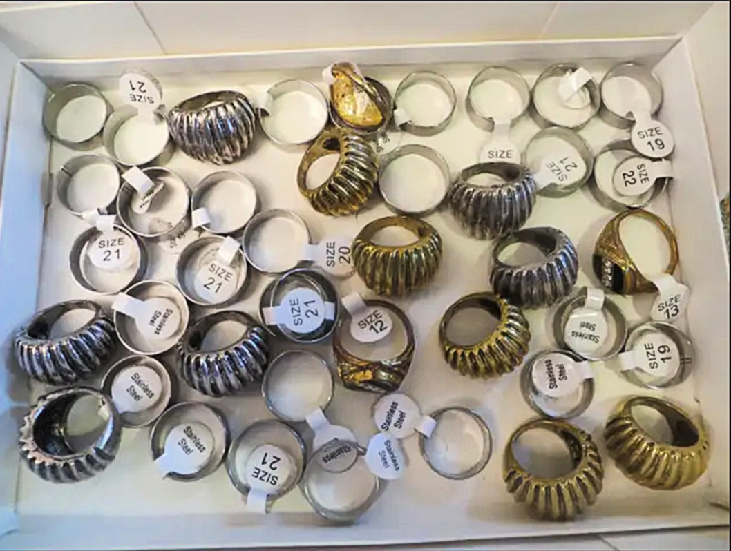 Brand New Stainless Steel Rings thumbnail