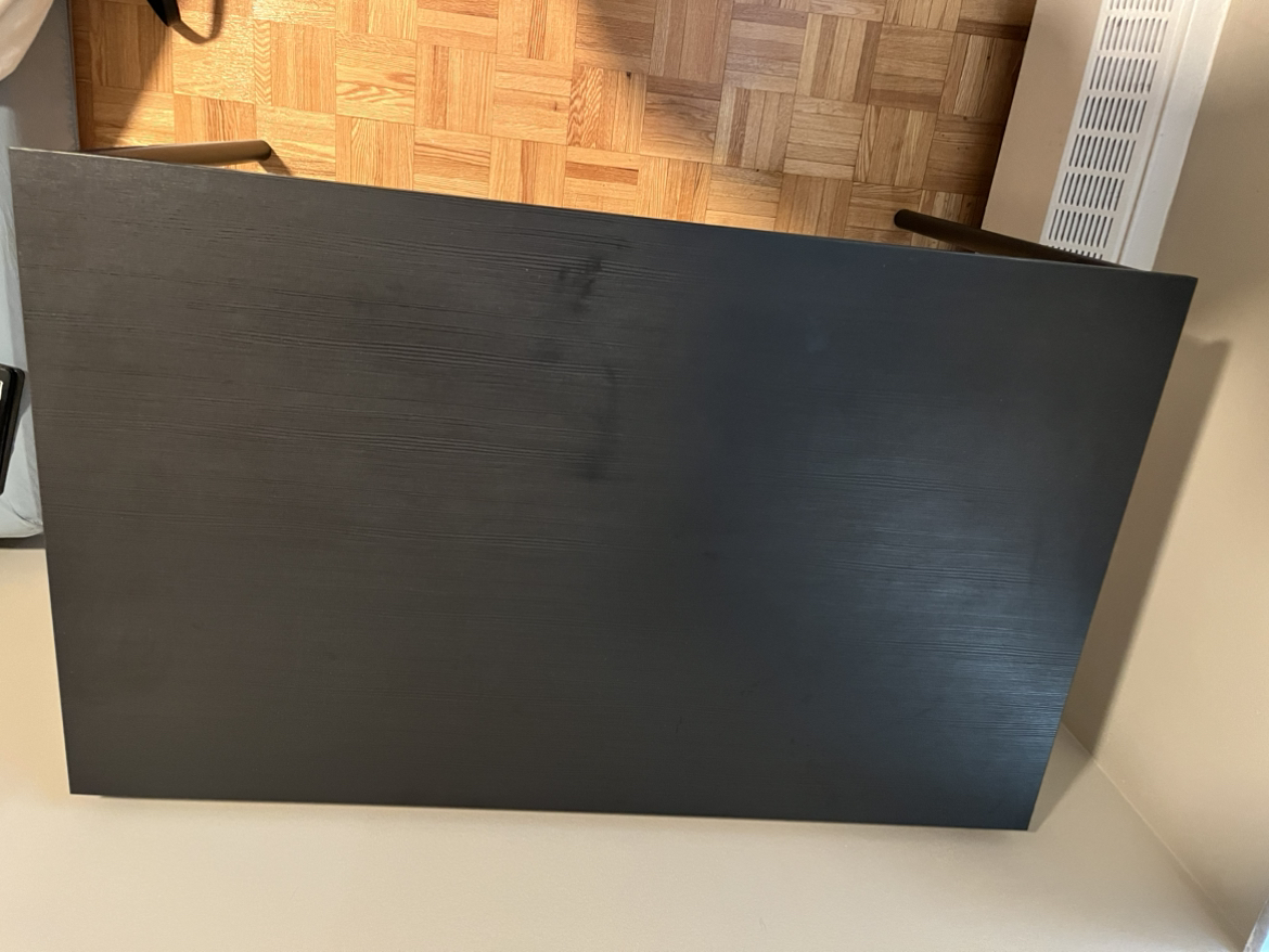 Ikea black table thumbnail