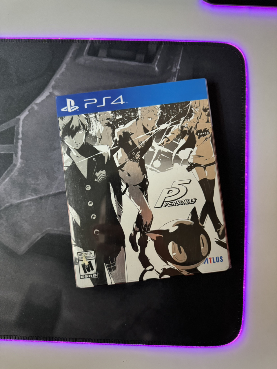 Persona 5 PlayStation 4 steelbook thumbnail