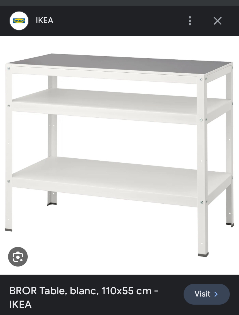 Bror IKEA table/island thumbnail