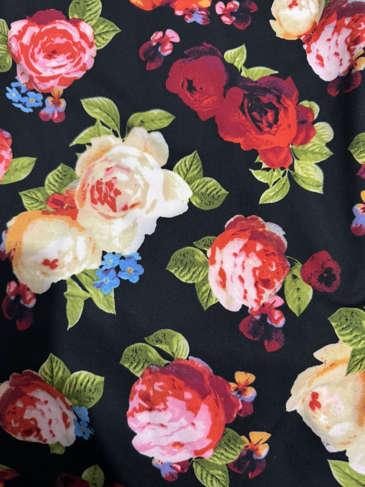 Guess - Black Bodycon Dress (Floral Print) - Size XS (NEW) - photo 3