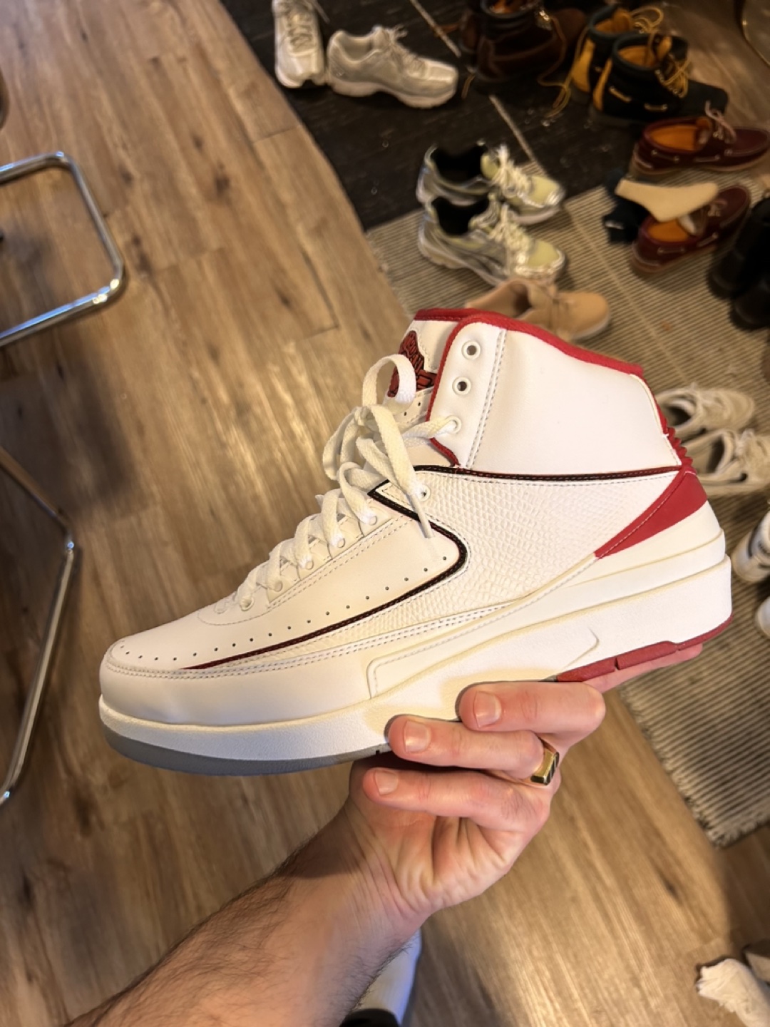 Jordan 2 Chicago home
