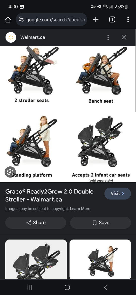 double stroller - photo 2