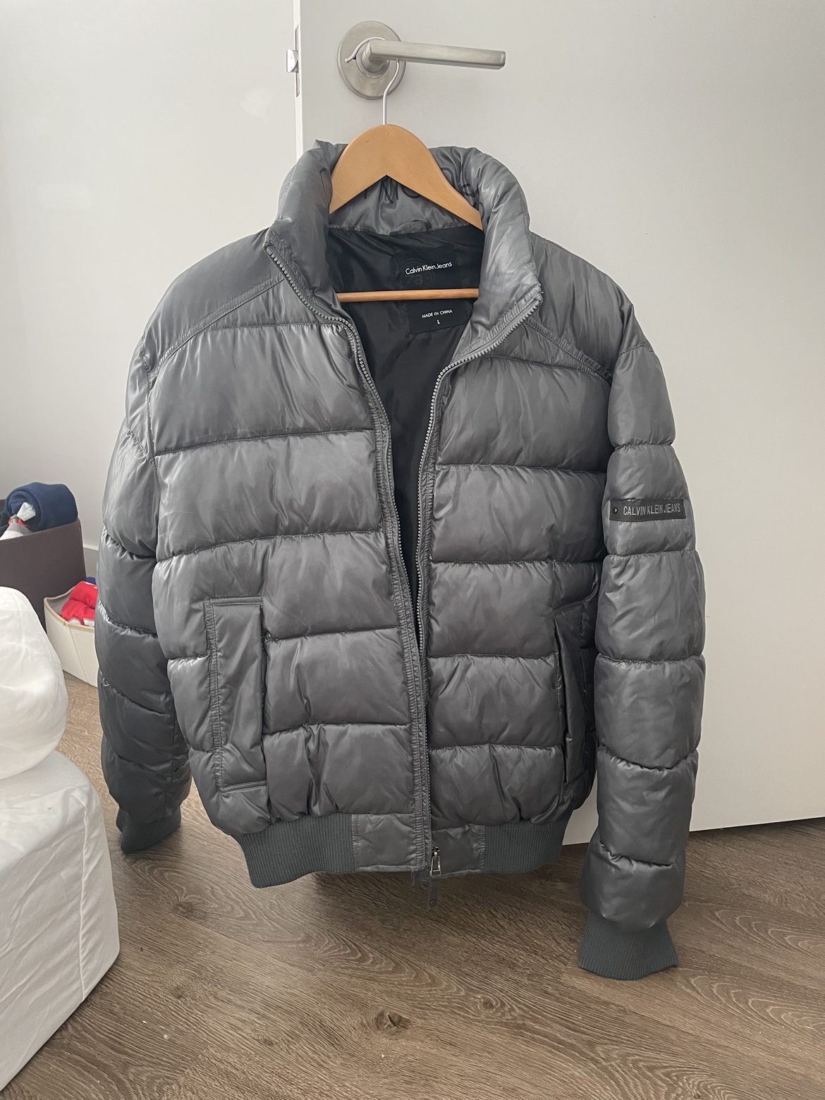 Calvin klien jeans jacket mens L - photo 2
