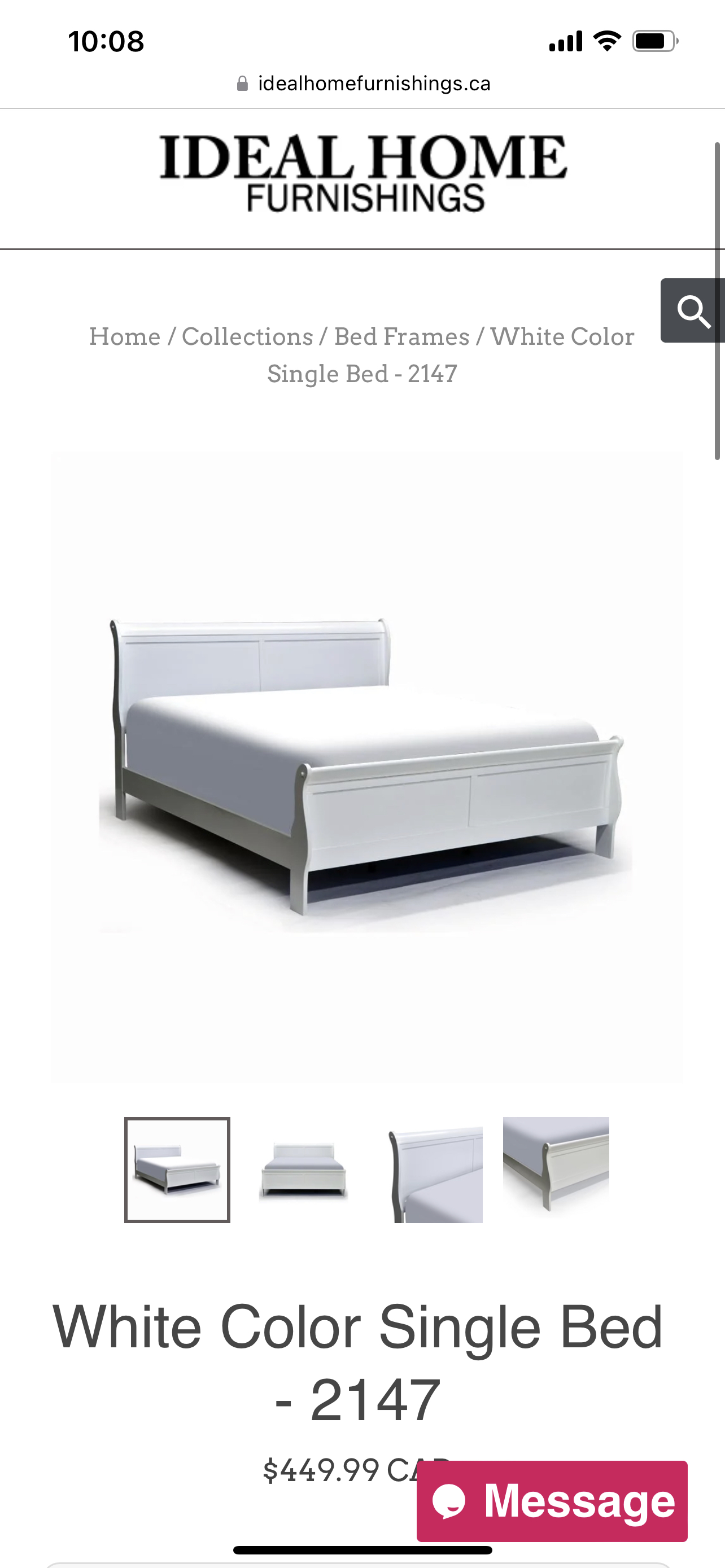Queen bed frame - photo 4