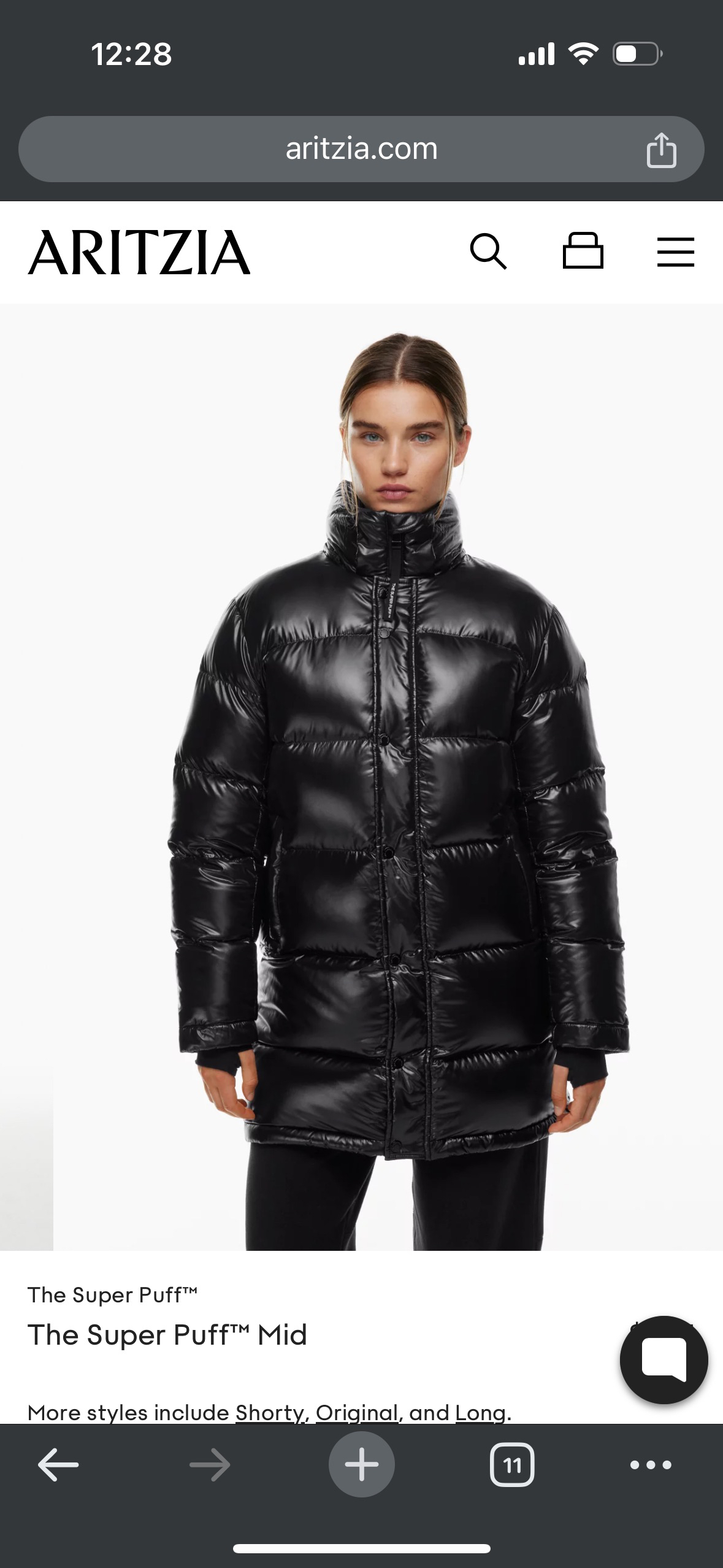 Aritzia Super Puff (size small) image indicator(5)
