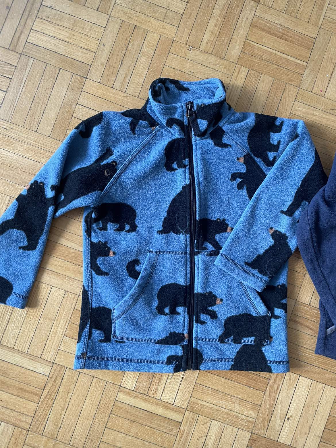 Two fleece jackets kids size 5-6 image indicator(3)