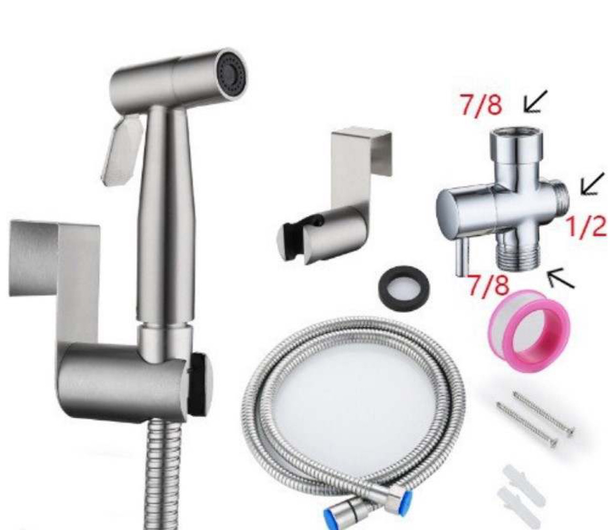 Bidet-25,Jet spray/under the seat attachment-30, and hand spray - photo 4