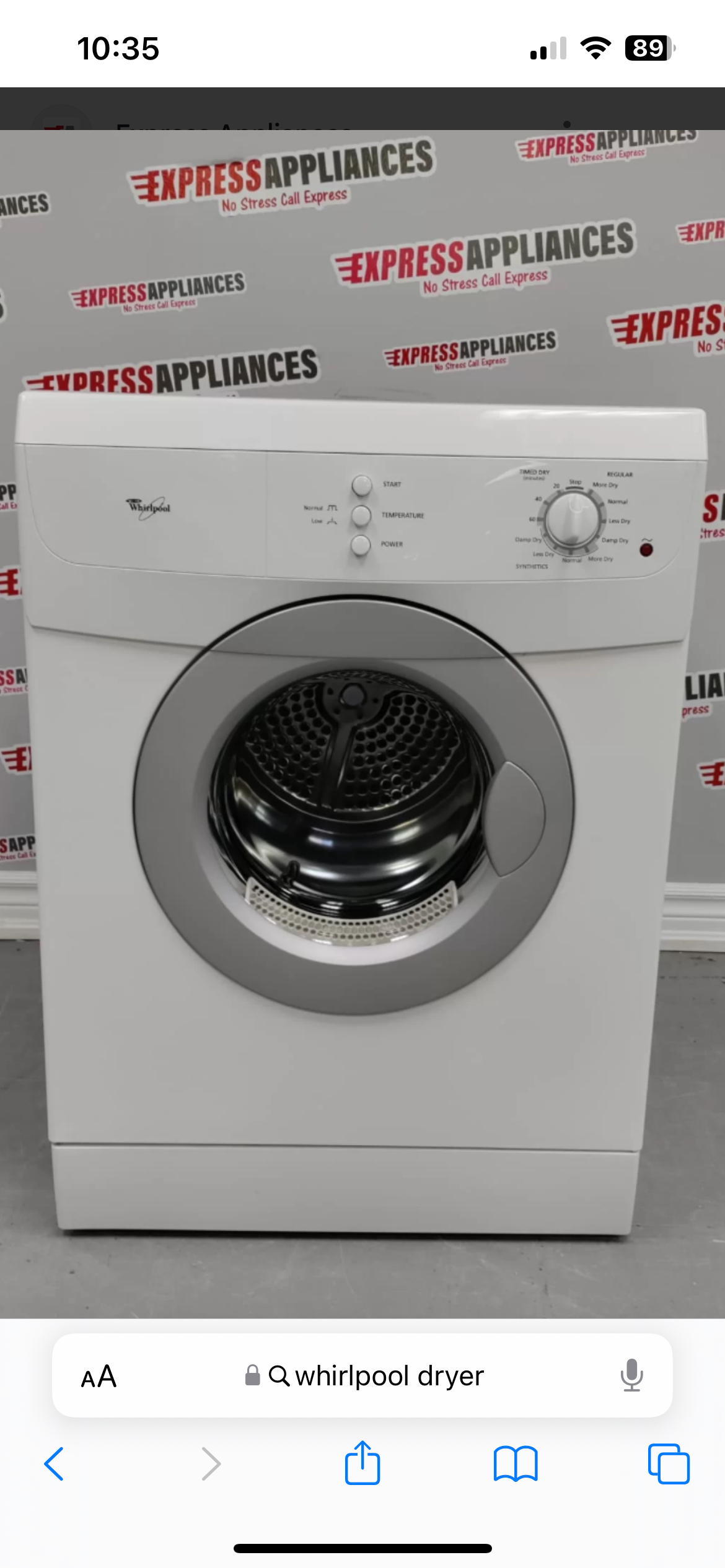 Whirlpool Dryer thumbnail