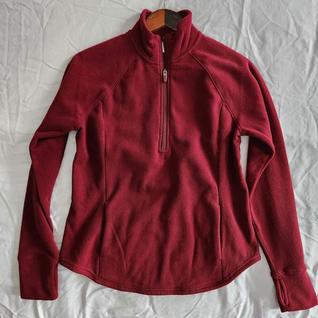 #M #medium BNWOT Old Navy Half-zip Fleece Pullover.  S/M 🥕 image indicator(2)