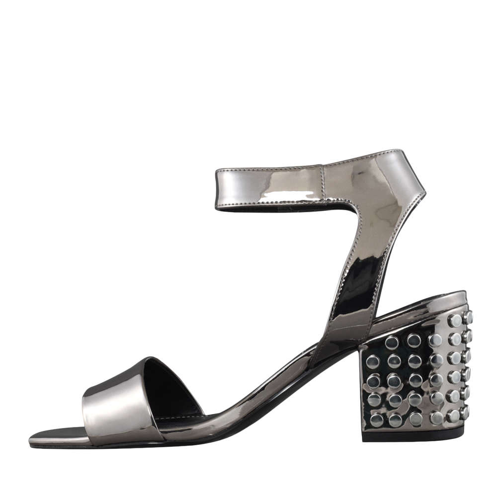 Kendall  & Kylie metallic shoes with stud heels image indicator(2)