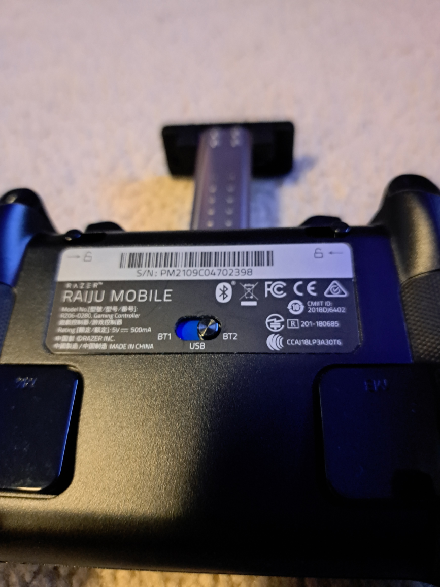 Raiju mobile controller image indicator(4)