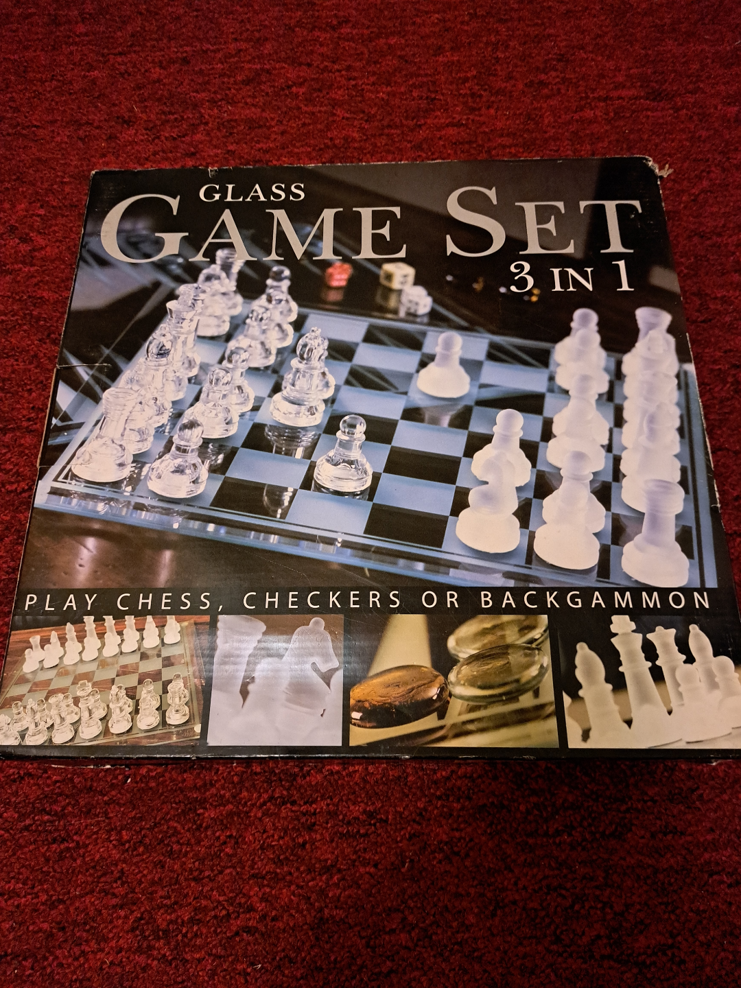 3 in 1 Chess game set