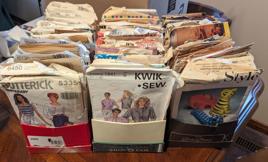 Vintage Sewing Patterns #freecycle